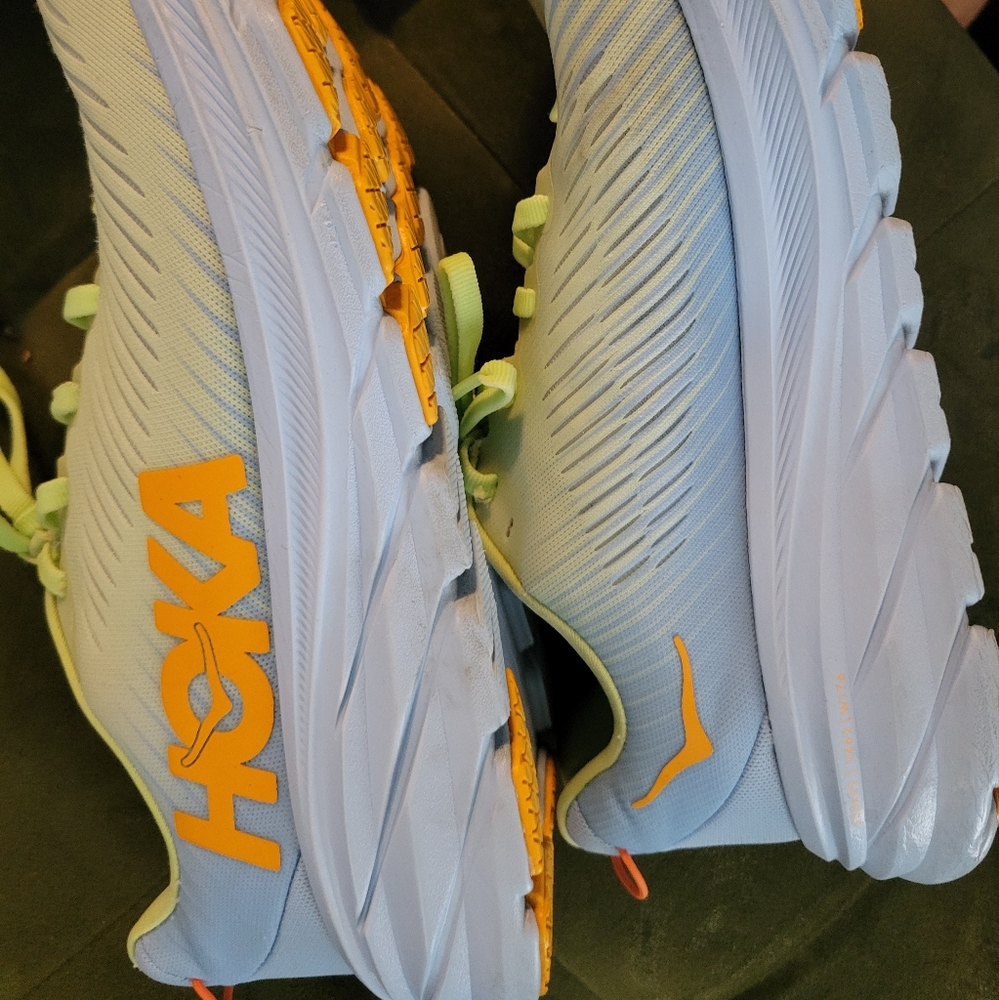 HOKA, womens sneakers, size 9(wide)